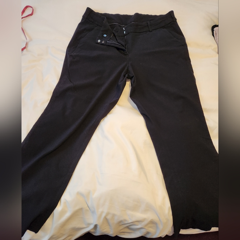 Lane Bryant black stretch pants